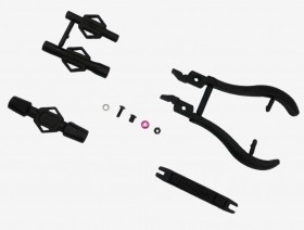 3RACING ST-025 Tool Set Service Pack for 1/10 CAR - Black - ST-025