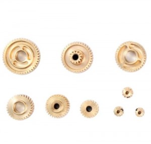 Parts Full Set of Gearbox Alloy Bevel Gear Fit For TAMIYA 1/14 Tractor Truck - HH-UP0012