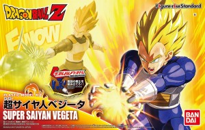 Bandai 217616 Rise Standard Draogon Ball Z Super Saiyan Vegeta - 217616