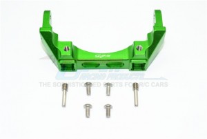 GPM TRX4331R ALUMINIUM REAR BUMPER MOUNT 1/10 TRX4 DEFENDER TRAIL CRAWLER - Green - TRX4331R-G