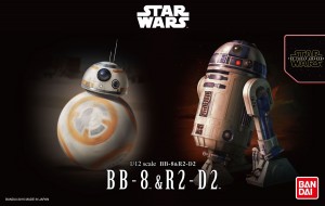 Star Wars BB - 8 & R2 - D 2 1/12 scale model - 203220