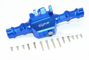 ALUMINUM REAR GEAR BOX 1/10 ELECTRIC 4WD TRX4 DEFENDER TRAIL CRAWLER - Blue - TRX4013-B