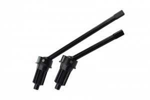 GPM TRX44571 STEEL #45 CVD FOR FRONT 1/10 ELECTRIC 4WD TRX4 DEFENDER TRAIL CRAWLER - TRX44571-BK