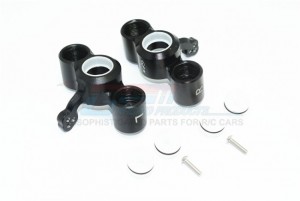 GPM MAS021 ALUMINUM FRONT KNUCKLE ARMS 1/10 4WD ARRMA SENTON 6S BLX - Black - MAS021-BK