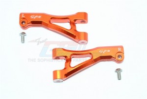 GPM MAS054 ALUMINUM FRONT UPPER ARMS 1/10 4WD ELECTRIC SENTON 6S BLX SUPER-DUTY SHORT - Orange - MAS054-OR