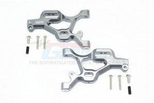 GPM MAS055 ALUMINUM FRONT LOWER ARMS 1/10 4WD ELECTRIC SENTON 6S BLX SUPER-DUTY SHORT - Gun silver - MAS055-GS