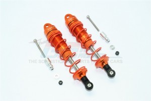 GPM MAS110R ALUMINUM REAR ADJUSTABLE DAMPERS 100MM 1/10 4WD ELECTRIC SENTON 6S BLX SUPER-DUTY SHORT - Orange - MAS110R-OR-OR-BEBK