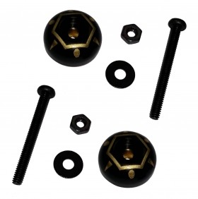 Bowl Weight 3.5g  TAMIYA MINI 4WD - Black - M4WD-07/BK