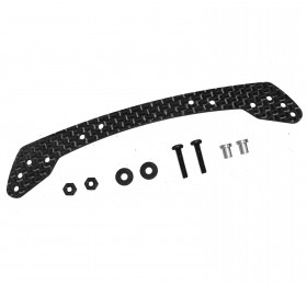 3RACING M4WD-10 Carbon Wide Front Plate  TAMIYA MINI 4WD - M4WD-10