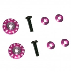 9mm Aluminum Ball -Race Rollers ( Ringless ) TAMIYA MINI 4WD - M4WD-29/PK