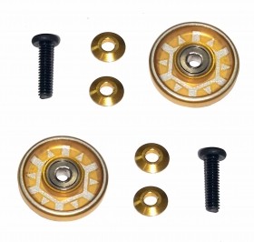 13mm Aluminum Ball -Race Rollers ( Ringless ) TAMIYA MINI 4WD - M4WD-30/GO