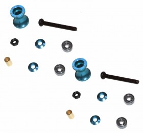 Double Aluminum Rollers ( 8-9mm ) TAMIYA MINI 4WD - M4WD-33/LB