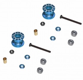 Double Aluminum Rollers ( 12-13mm ) TAMIYA MINI 4WD - M4WD-34/LB