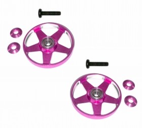 19mm Aluminum Ball -Race Rollers ( Ringless-Light weight ) TAMIYA MINI 4WD - M4WD-40/PK