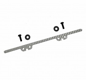 3RACING M4WD-41 Carbon Wide Rear Roller Plate TAMIYA MINI 4WD - M4WD-41/SG