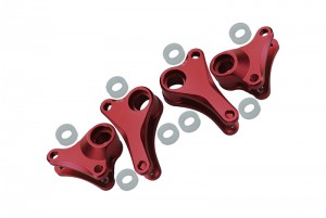 GPM ERV027 ALLOY FRONT And REAR ROCKER ARM  TRAXXAS 1/16 MINI E-REVO - ERV027-R