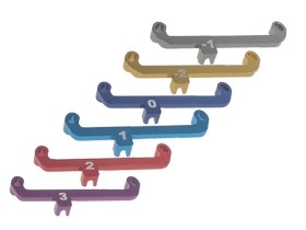 3RACING AWD-10 Front Toe In / Out Linkage Set For KYOSHO Mini-Z AWD - AWD-10