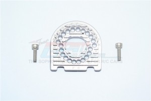 GPM GT018 ALUMINUM MOTOR MOUNT PLATE WITH HEAT SINK FINS 1/10 4WD FORD GT4-TEC 2.0 / 4-TEC 3.0 93054-4 - Gun silver - GT018-GS