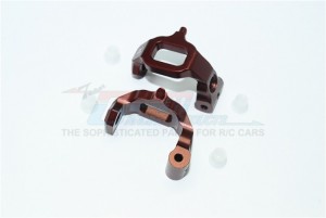 GPM GT019 ALUMINUM FRONT C HUBS 1/10 4WD TRAXXAS FORD GT4-TEC 2.0 / 4-TEC 3.0 93054-4 - Brown - GT019-BR