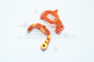 GPM GT019 ALUMINUM FRONT C HUBS 1/10 4WD TRAXXAS FORD GT4-TEC 2.0 / 4-TEC 3.0 93054-4 - Orange - GT019-OR