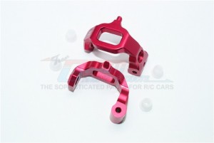 GPM GT019 ALUMINUM FRONT C HUBS 1/10 4WD TRAXXAS FORD GT4-TEC 2.0 / 4-TEC 3.0 93054-4 - Red - GT019-R