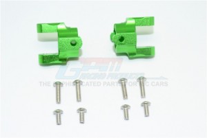 GPM VEN019 ALUMINUM FRONT C HUBS 1/10 HPI ELECTRIC 4WD RTR VENTURE TOYOTA FJ CRUISER - Green - VEN019-G