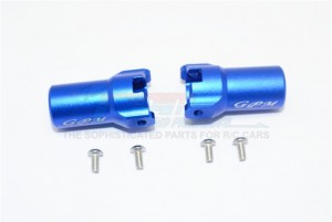 GPM VEN022 ALUMINUM REAR AXLE ADAPTER 1/10 HPI ELECTRIC 4WD RTR VENTURE TOYOTA FJ CRUISER - Blue - VEN022-B