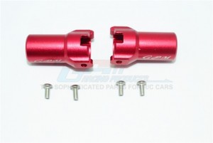 GPM VEN022 ALUMINUM REAR AXLE ADAPTER 1/10 HPI ELECTRIC 4WD RTR VENTURE TOYOTA FJ CRUISER - Red - VEN022-R