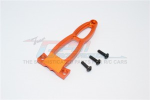 GPM LB008 ALLOY FRONT BULKHEAD PLATE  TAMIYA LUNCH BOX - Orange - LB008-OR