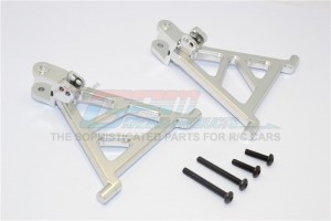 GPM LB055 ALUMINIUM FRONT LOWER ARM  TAMIYA LUNCH BOX - Silver - LB055-S