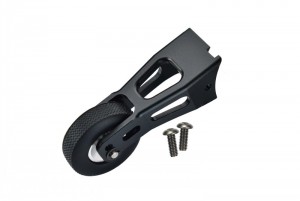 GPM LB333 ALUMINIUM REAR WHEELIE BAR TAMIYA LUNCH BOX - Black - LB333R-BK