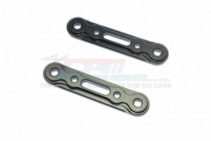 ALUMINUM FRONT/REAR ARM BULK 1/8 4WD E6 III HX MONSTER TRUCK EP #505005 - E6008F/R-BK