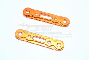 ALUMINUM FRONT/REAR ARM BULK 1/8 4WD E6 III HX MONSTER TRUCK EP #505005 - E6008F/R-OR