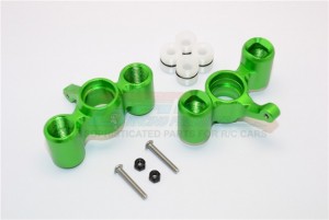 ALUMINUM FRONT/REAR KNUCKLE ARM WITH DELRIN COLLARS 1/8 4WD E6 III HX MONSTER TRUCK EP #505005 - E6021-G