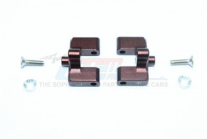 ALUMINUM REAR WING MOUNT 1/8 4WD E6 III HX MONSTER TRUCK EP #505005 - E6031-BR