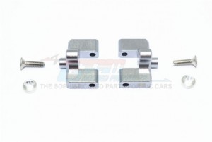 ALUMINUM REAR WING MOUNT 1/8 4WD E6 III HX MONSTER TRUCK EP #505005 - Gum silver - E6031-GS