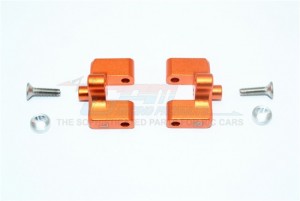 ALUMINUM REAR WING MOUNT 1/8 4WD E6 III HX MONSTER TRUCK EP #505005 - E6031-OR