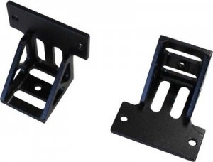 Optional Parts Aluminium Spare Tire Holder For TAMIYA 1/14 Semi-Trailer Truck - HH-UP0031-BK