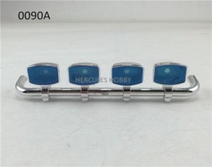 Roof Top Lights Bar 4 Square W/ Plastic Stands For Tamiya RC 1/14 Tractor Truck - HH-UP0090A