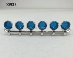 Roof Top Lights Bar 6 Round Lights W/ Stands For RC Tamiya Scania 1/14 Tractor - HH-UP0093B