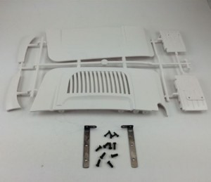 Pastic Modification Size Wing Flank Fit For TAMIYA Actros 1851 56335 56342 - HH-SP0010