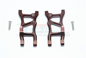 GPM GT056 ALUMINUM REAR SUSPENSION ARMS TRAXXAS 1/10 4WD FORD GT4-TEC 2.0 / 4-TEC 3.0 - 93054 - Brown - GT056-BR