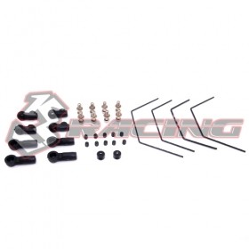 3RACING Front & Rear Stabilizer Set For TAMIYA M07 - 4680230003543