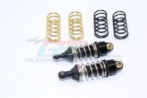 GPM ERV348 ALLOY FRONT / REAR ADJUSTABLE SPRING DAMPER TRAXXAS 1/16 MINI E-REVO - ERV348-BK-S