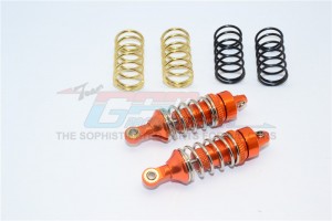 GPM ERV348 ALLOY FRONT / REAR ADJUSTABLE SPRING DAMPER TRAXXAS 1/16 MINI E-REVO - ERV348-OR-S