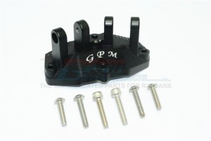 GPM SB013B ALUMINUM MOUNT FOR UPPER GEARBOX REAR UPPER SUSPENSION LINKS TEAM LOSI 1/6 SUPER BAJA REY 4X4 - SB013B-BK