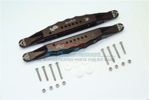 GPM SB014L ALUMINUM REAR LOWER TRAILING ARMS TEAM LOSI 1/6 SUPER BAJA REY 4X4 - Brown - SB014L-BR