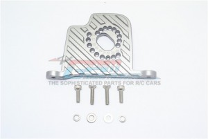 GPM SB018 ALUMINUM MOTOR MOUNT PLATE WITH HEAT SINK FINS TEAM LOSI 1/6 SUPER BAJA REY 4X4 - Gun silver - SB018-GS