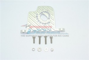 GPM SB018 ALUMINUM MOTOR MOUNT PLATE WITH HEAT SINK FINS TEAM LOSI 1/6 SUPER BAJA REY 4X4 - Silver - SB018-S
