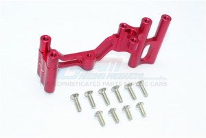GPM SB024 ALUMINUM SERVO MOUNT TEAM LOSI 1/6 SUPER BAJA REY 4X4 - Red - SB024-R